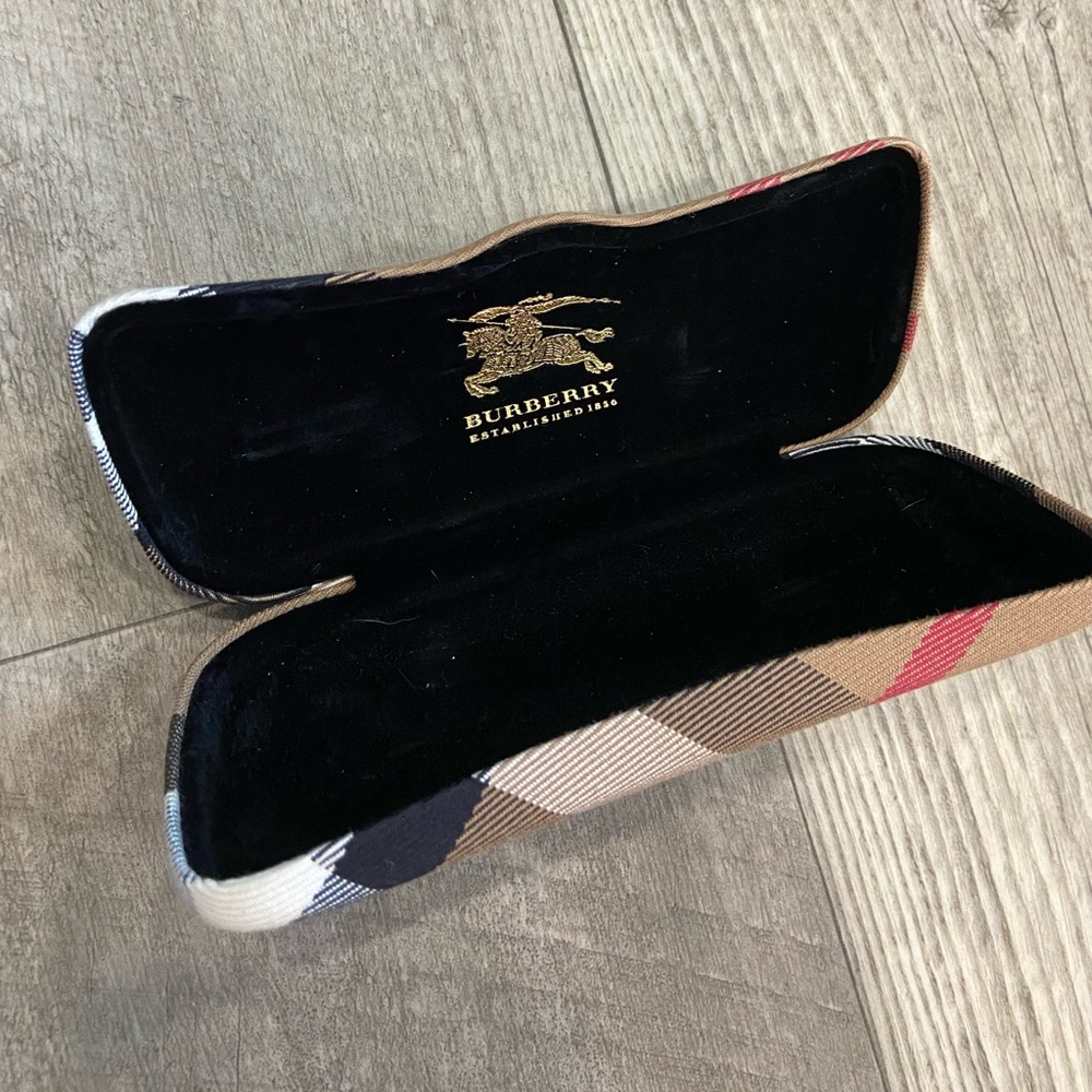 Burberry Nova Check Eyeglasses Sunglasses Case Only